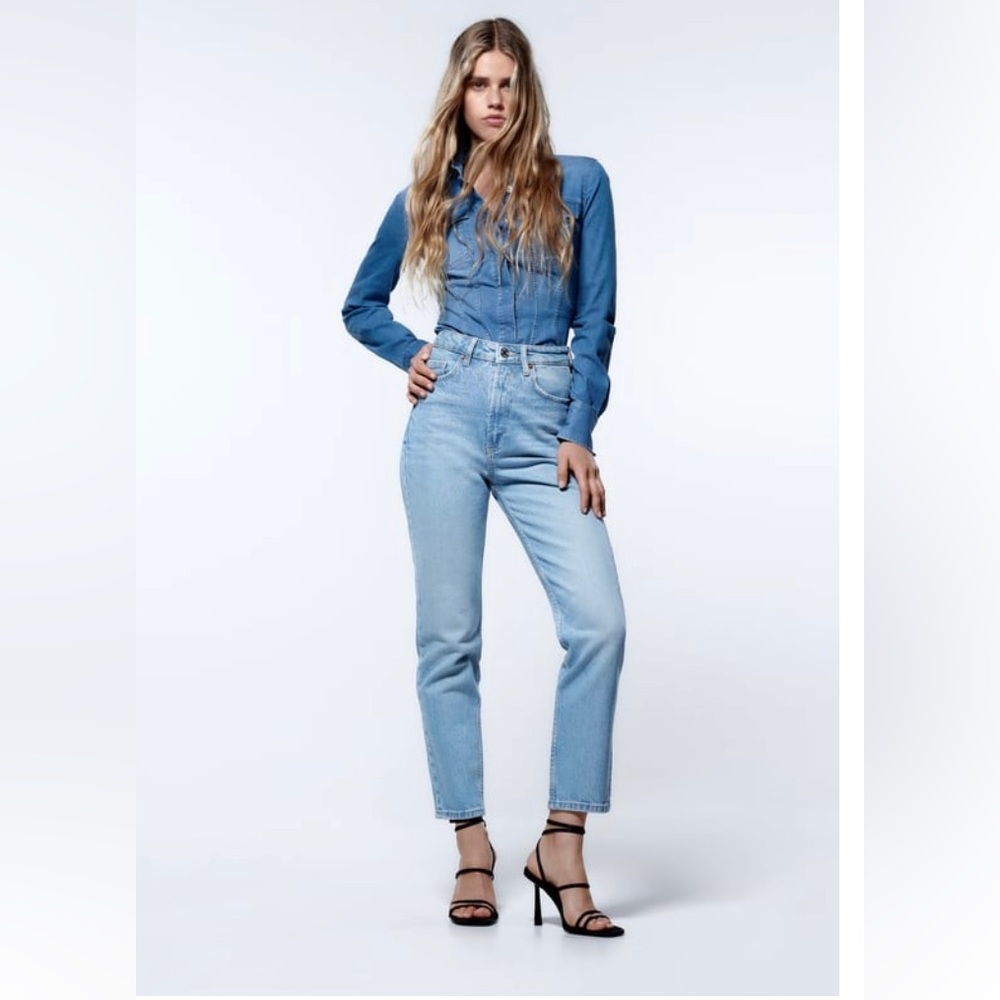 Zara Mom fit jeans size 8 NWOT